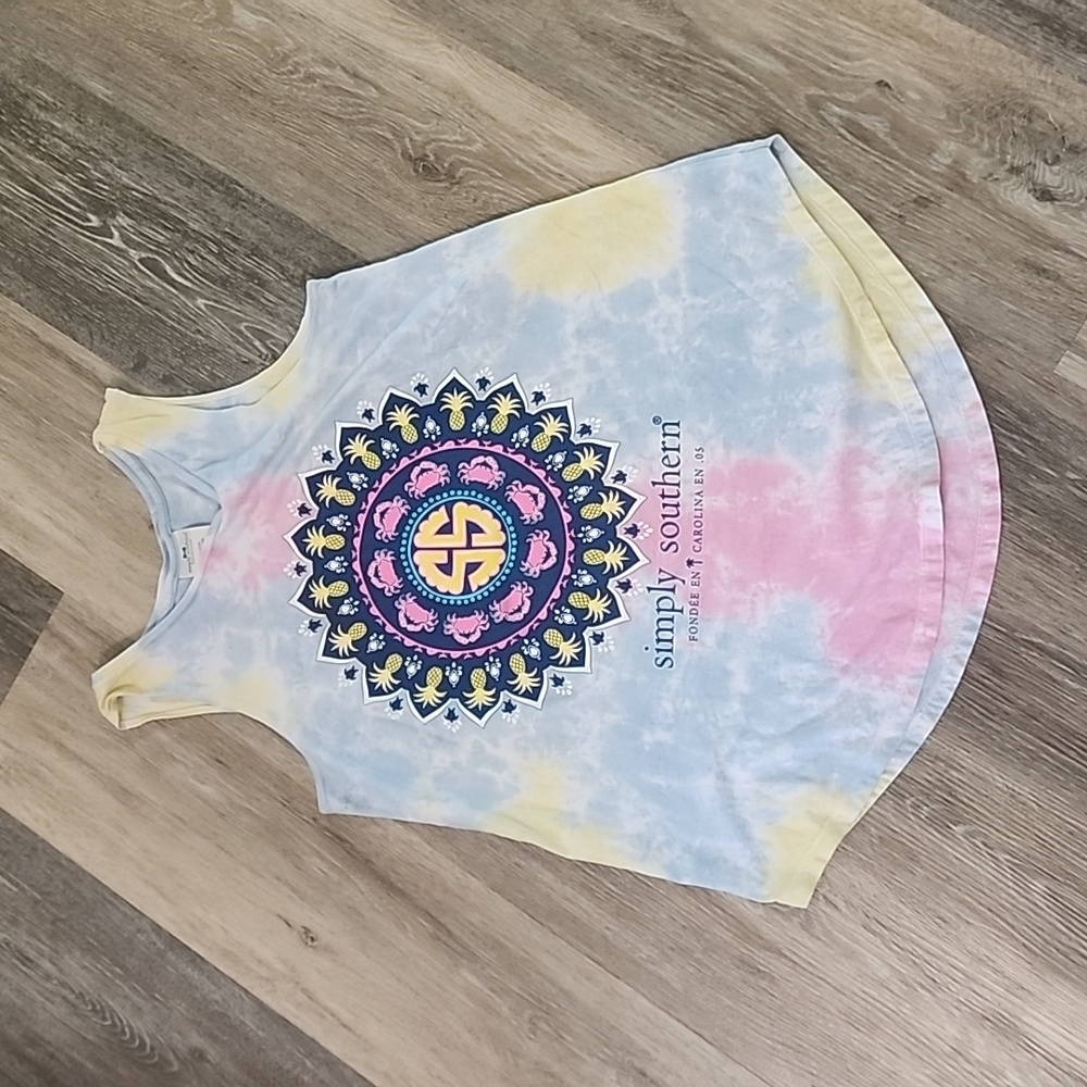 Simply Southern tie dye tank
